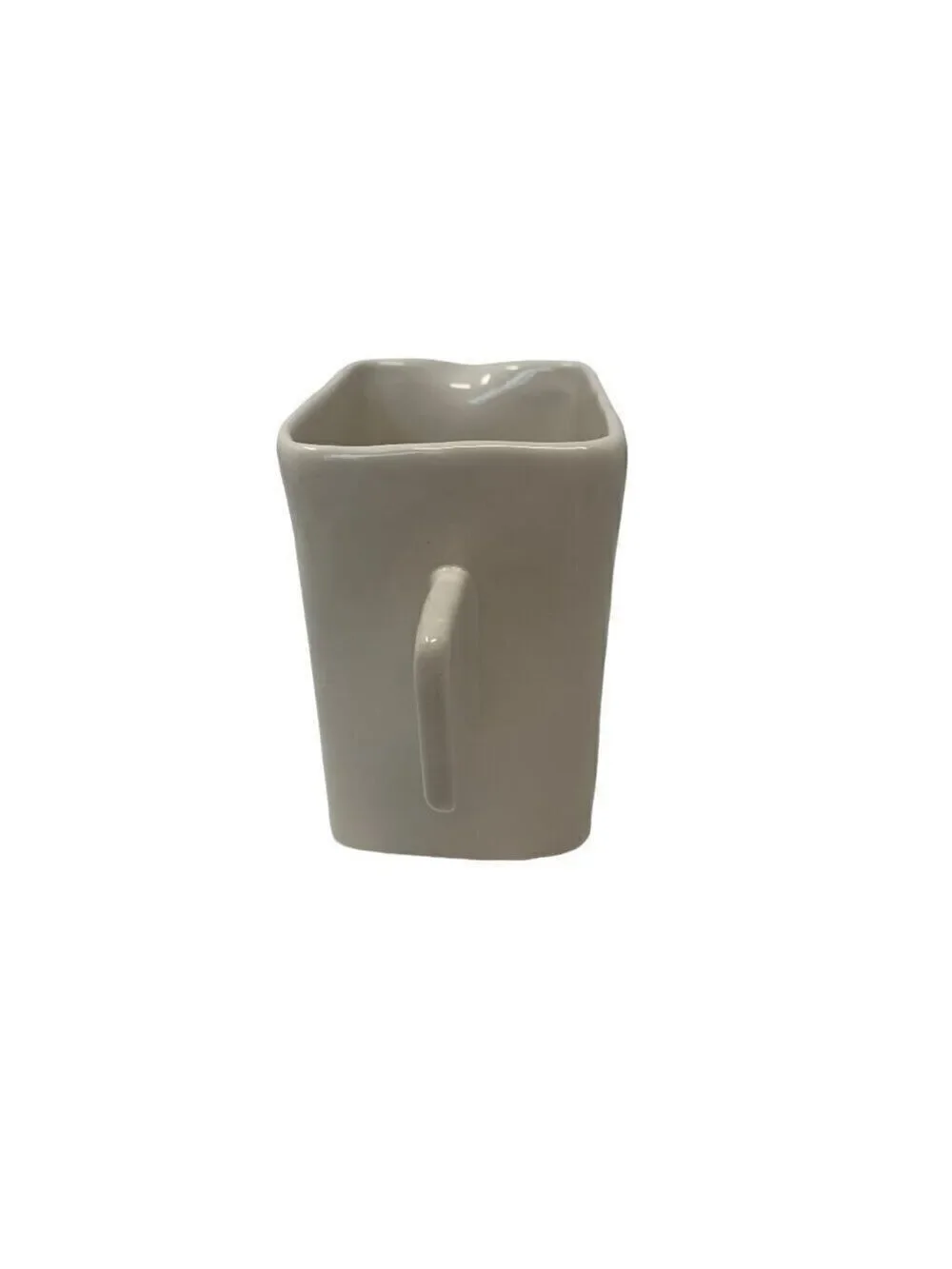 Rae Dunn CREAM White Ceramic Stoneware Coffee LL Large Letters Farmhouse Coffee
